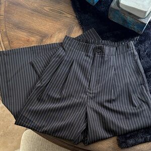 Halara High Waist Front Pleat Wide Legged Work Pant NWT Size M